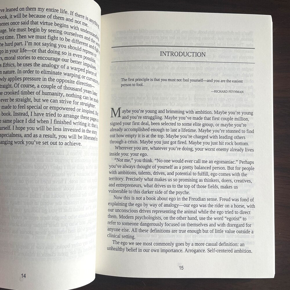 Ego is the Enemy: The Fight to Master Our Greatest Opponent by Ryan Holiday