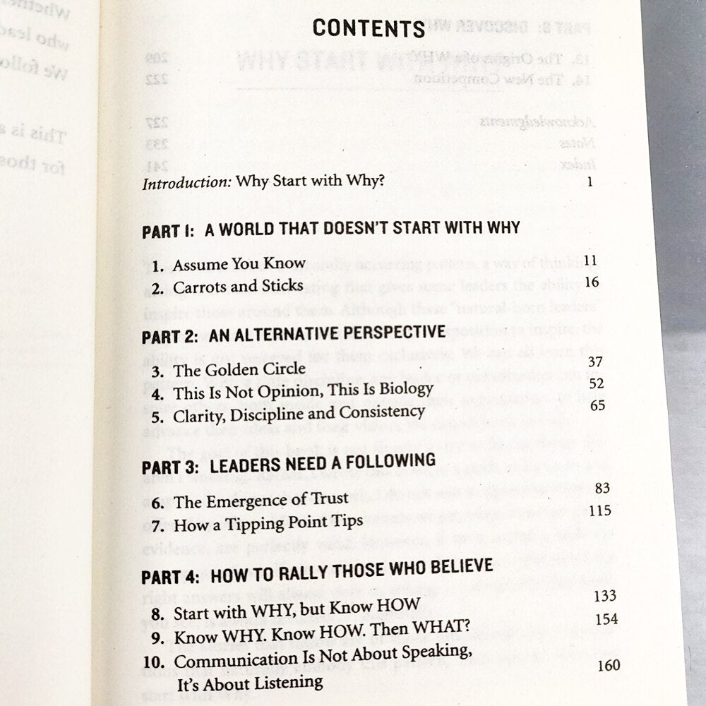 Start with Why: How Great Leaders Inspire Everyone to Take Action By Simon Sinek